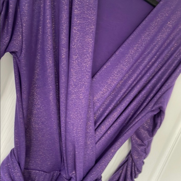 Elegant Purple Jumpsuit - Picture 2 of 4